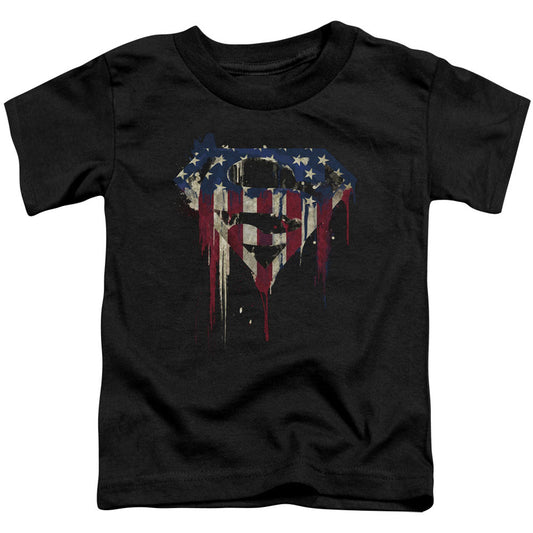 Superman Bleeding Shield Toddler Childrens T-shirt