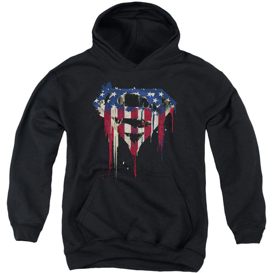 Bleeding Shield Youth 50% Poly Hooded Sweatshirt