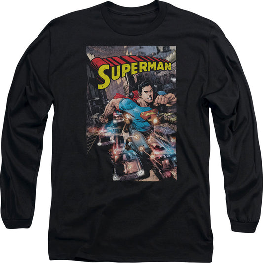 Superman Action One Long Sleeve