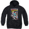 Action One Youth 50% Poly Hooded Sweatshirt