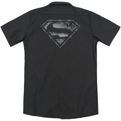 Superman Barbed Wire (Back Print) Workshirt