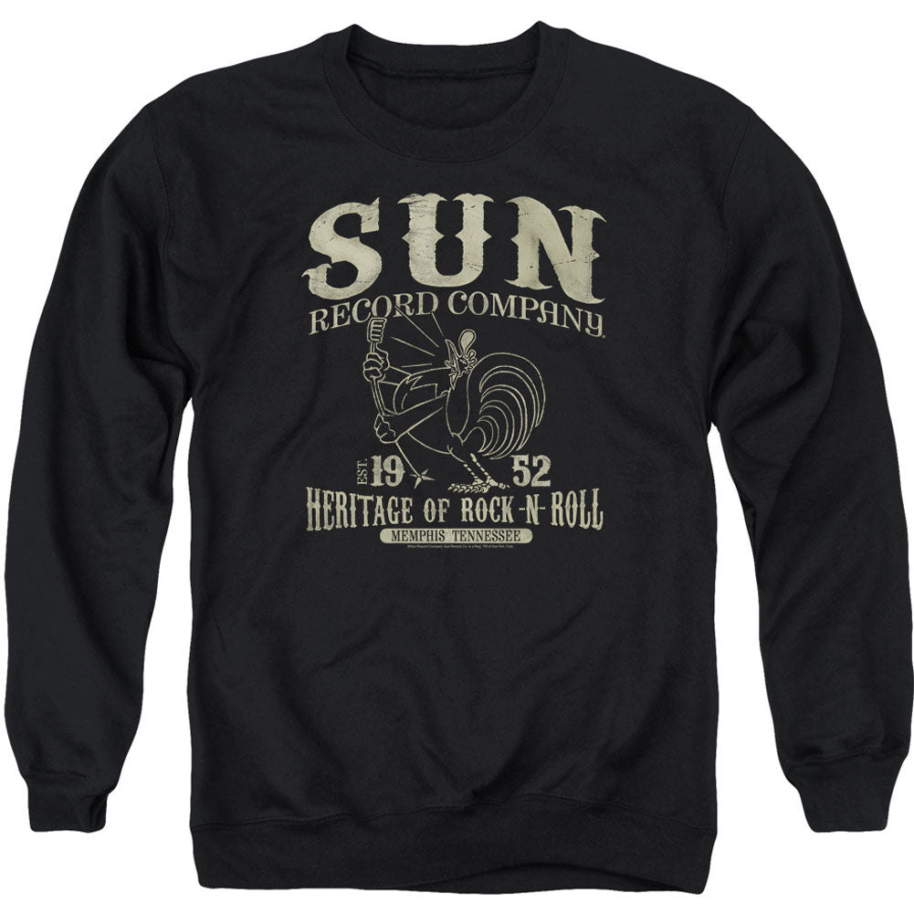 Sun Records Rockabilly Bird Adult Sweatshirt