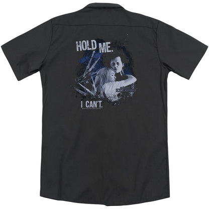 Edward Scissorhands Hold Me(Back Print) Workshirt