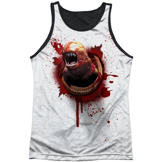 Chestburster Black Back Mens Tank