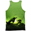 Ship 100% Poly Front/Back Print Mens Tank