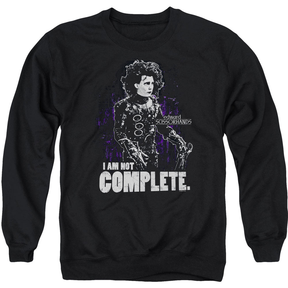 Edward Scissorhands Not Complete Adult Sweatshirt