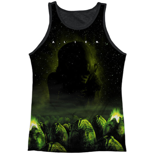 Ominous Black Back Mens Tank