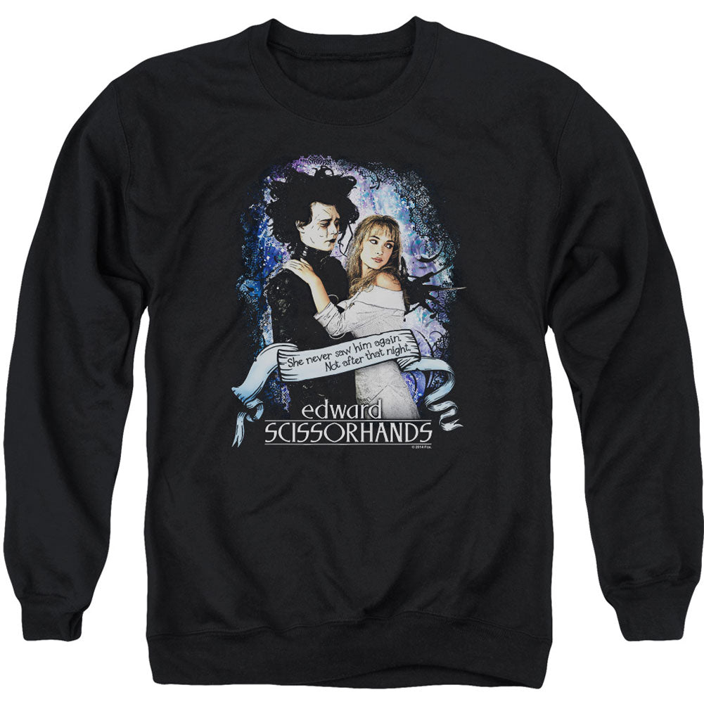 Edward Scissorhands That Night Adult Sweatshirt