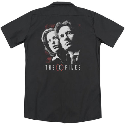 X Files Mulder & Scully(Back Print) Workshirt