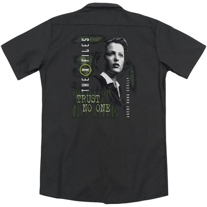 X Files Scully(Back Print) Workshirt