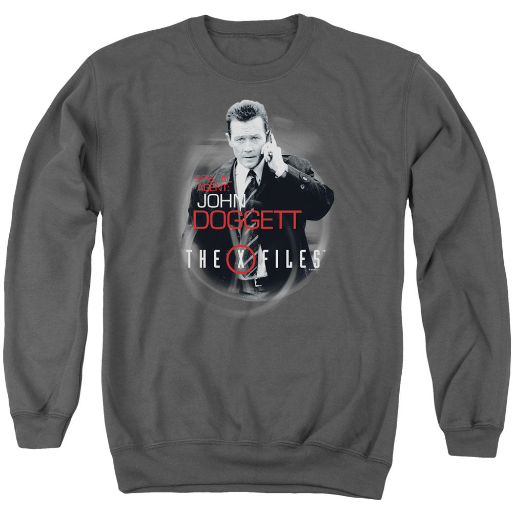 X Files Doggett Adult Sweatshirt