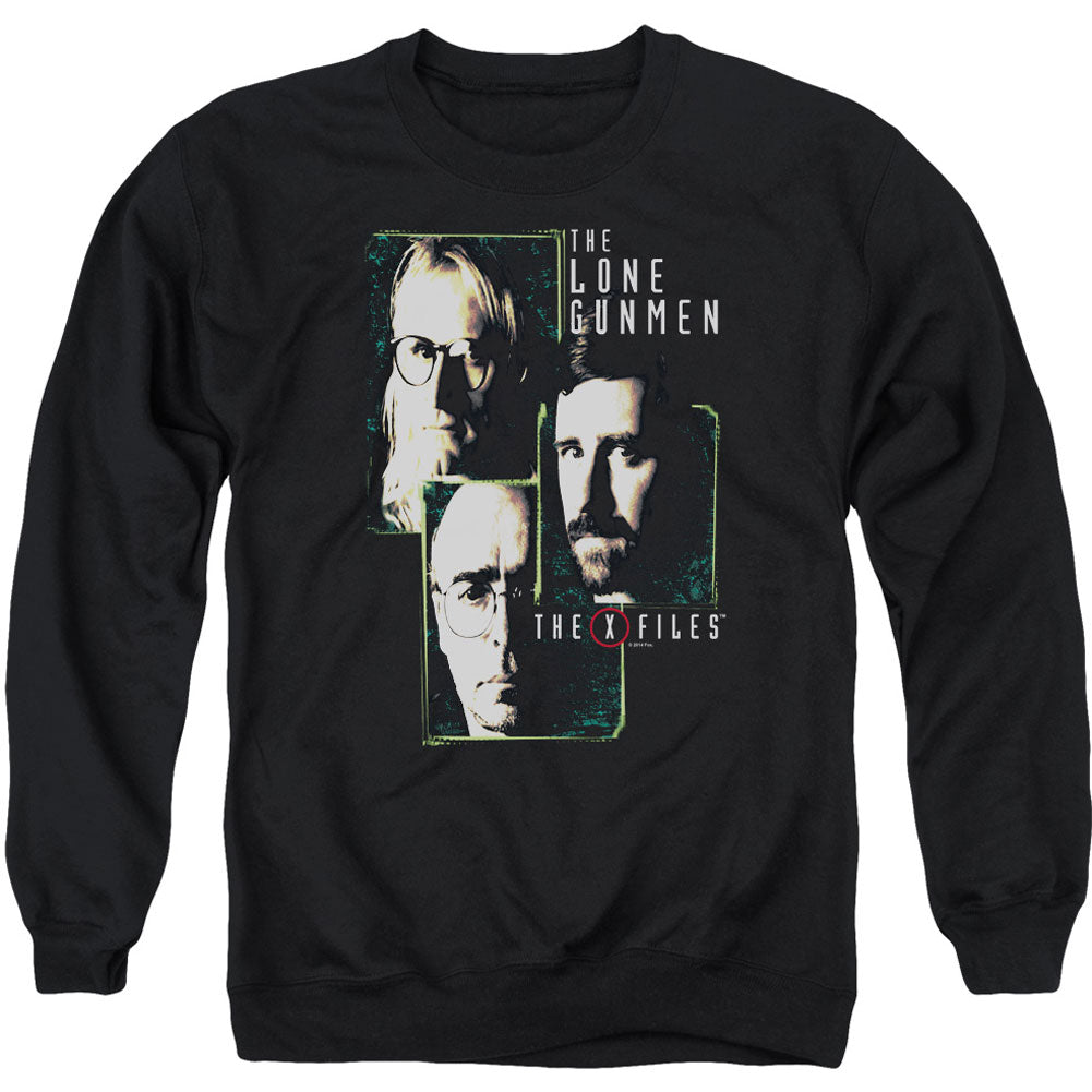 X Files Lone Gunmen Adult Sweatshirt
