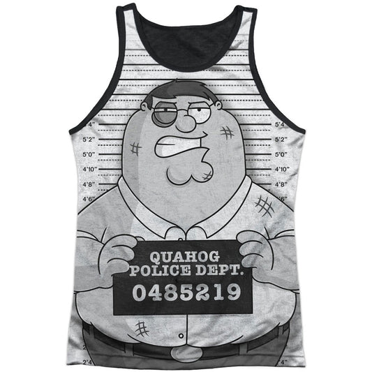 Mug Shot Black Back Mens Tank