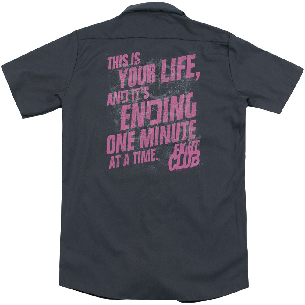 Fight Club Life Ending(Back Print) Workshirt