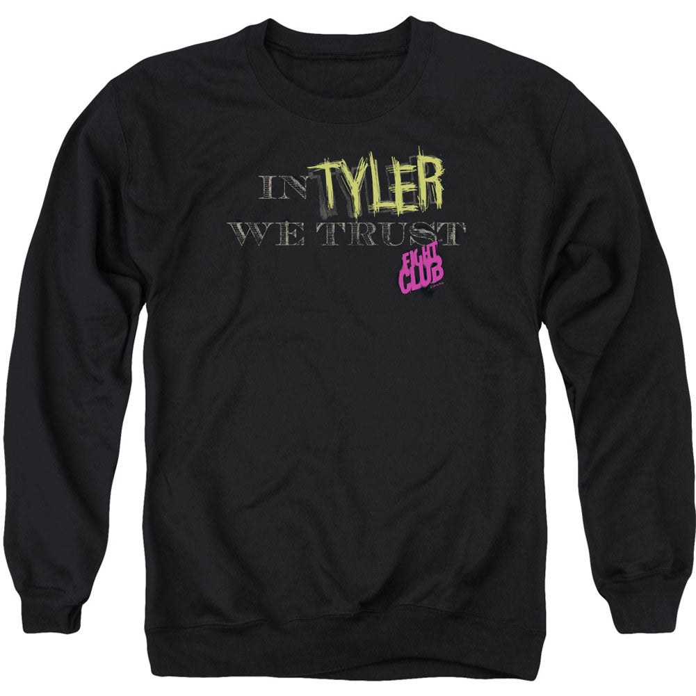 Fight Club In Tyler We Trust Adult Sweatshirt