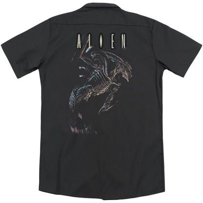 Alien Form And Void(Back Print) Workshirt