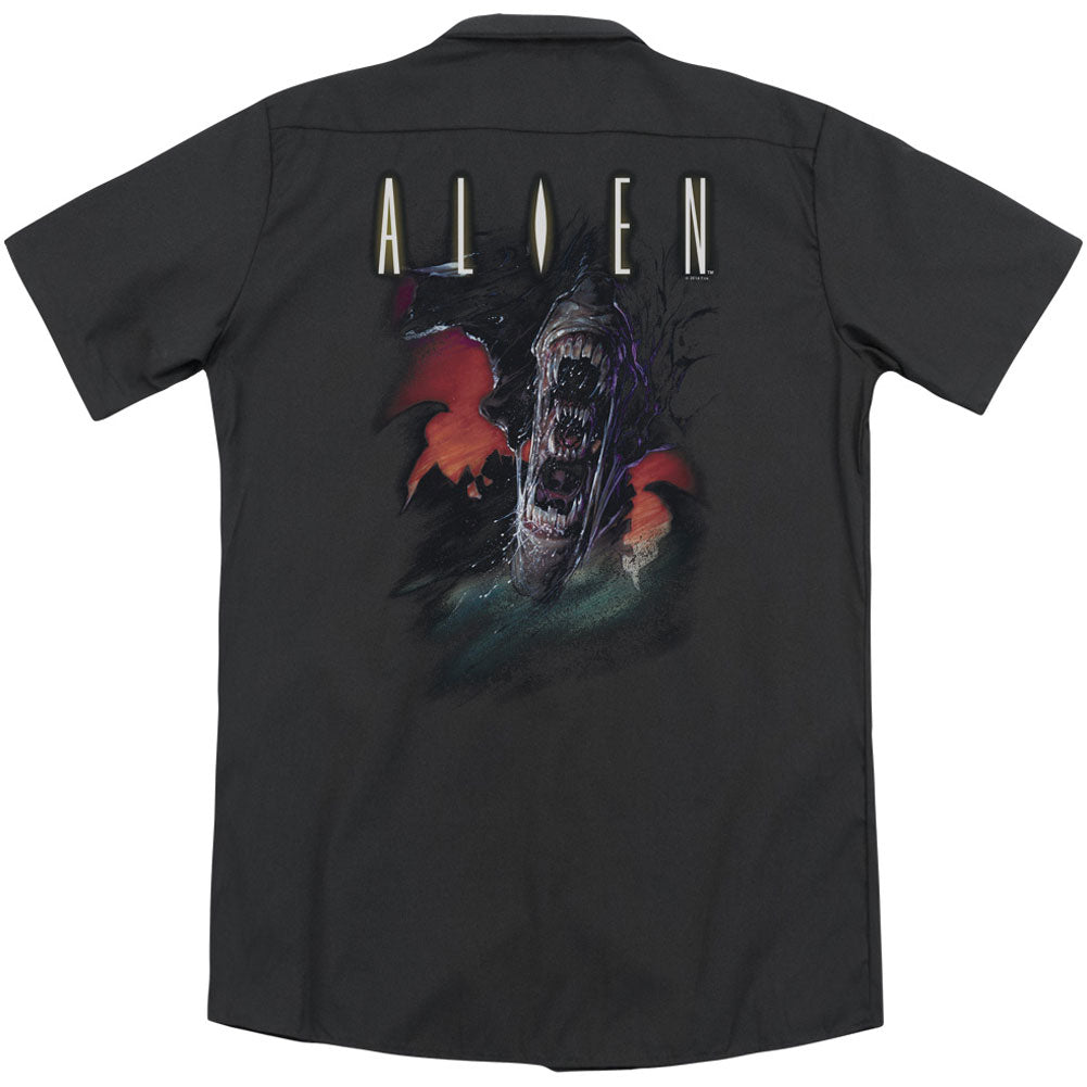 Alien Queen(Back Print) Workshirt