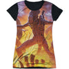 Lightning And Fire Sublimation Junior Top