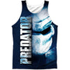 Mask 100% Poly Front/Back Print Mens Tank