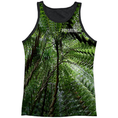 Active Camo Black Back Mens Tank