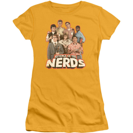Group Of Nerds Cap Sleeve Junior Top