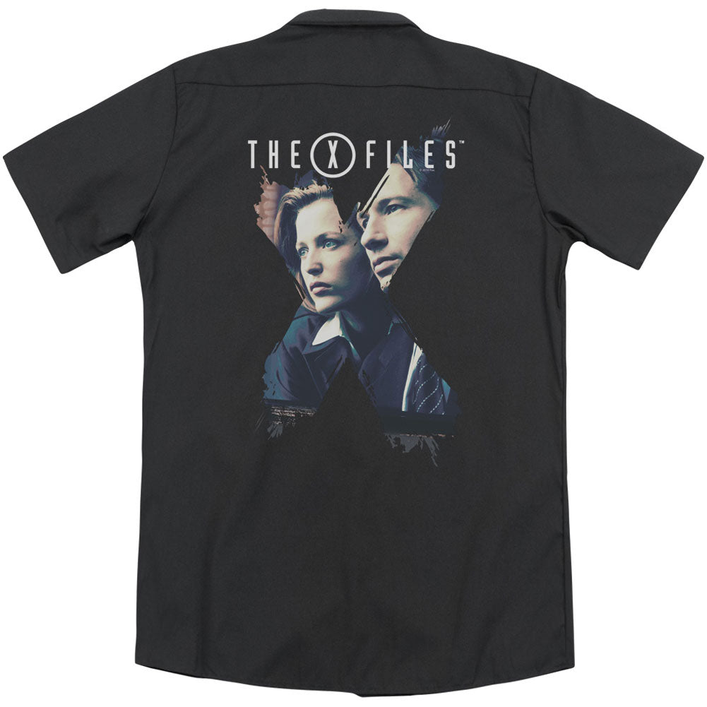 X Files X Agents(Back Print) Workshirt