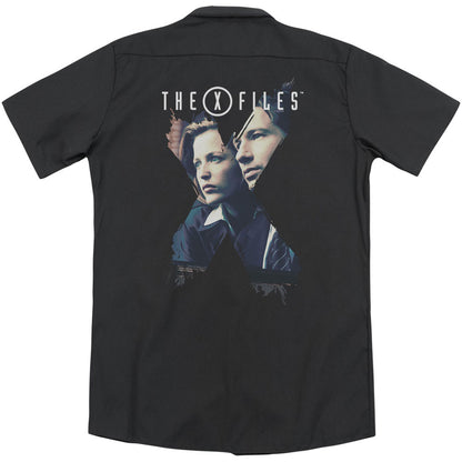 X Files X Agents(Back Print) Workshirt