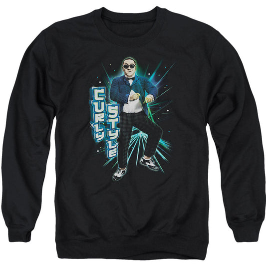 Three Stooges Curly Style Adult Sweatshirt