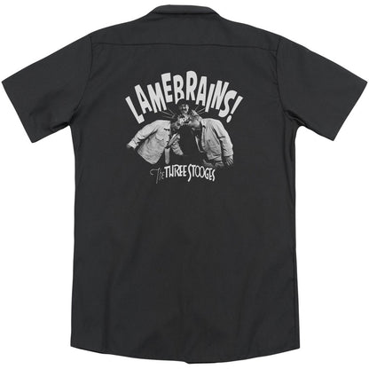 Three Stooges Lamebrains(Back Print) Workshirt