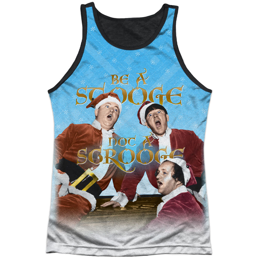 Be A Stooge Black Back Mens Tank