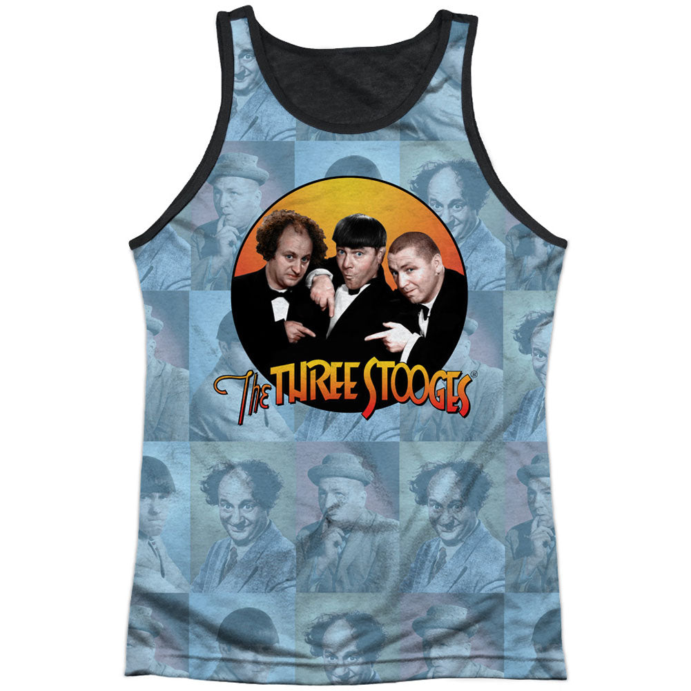 Portraits Black Back Mens Tank