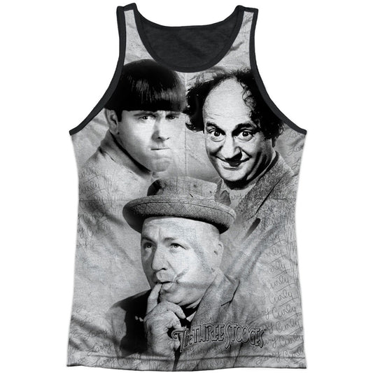 Signature Black Back Mens Tank