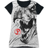 T Rex Head Sublimation Junior Top