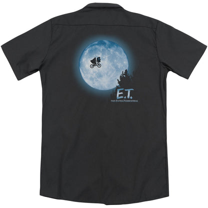 E.T. Moon Scene (Back Print) Workshirt