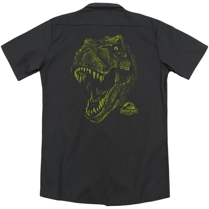Jurassic Park Rex Mount (Back Print) Workshirt