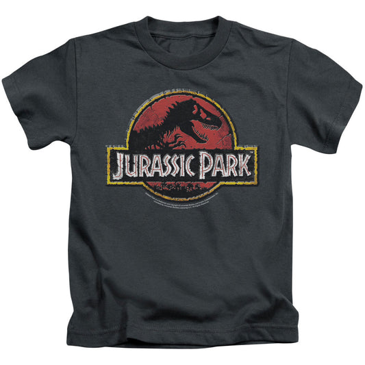 Jurassic Park Stone Logo Juvenile Childrens T-shirt