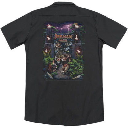 Jurassic Park Welcome To The Park (Back Print) Workshirt