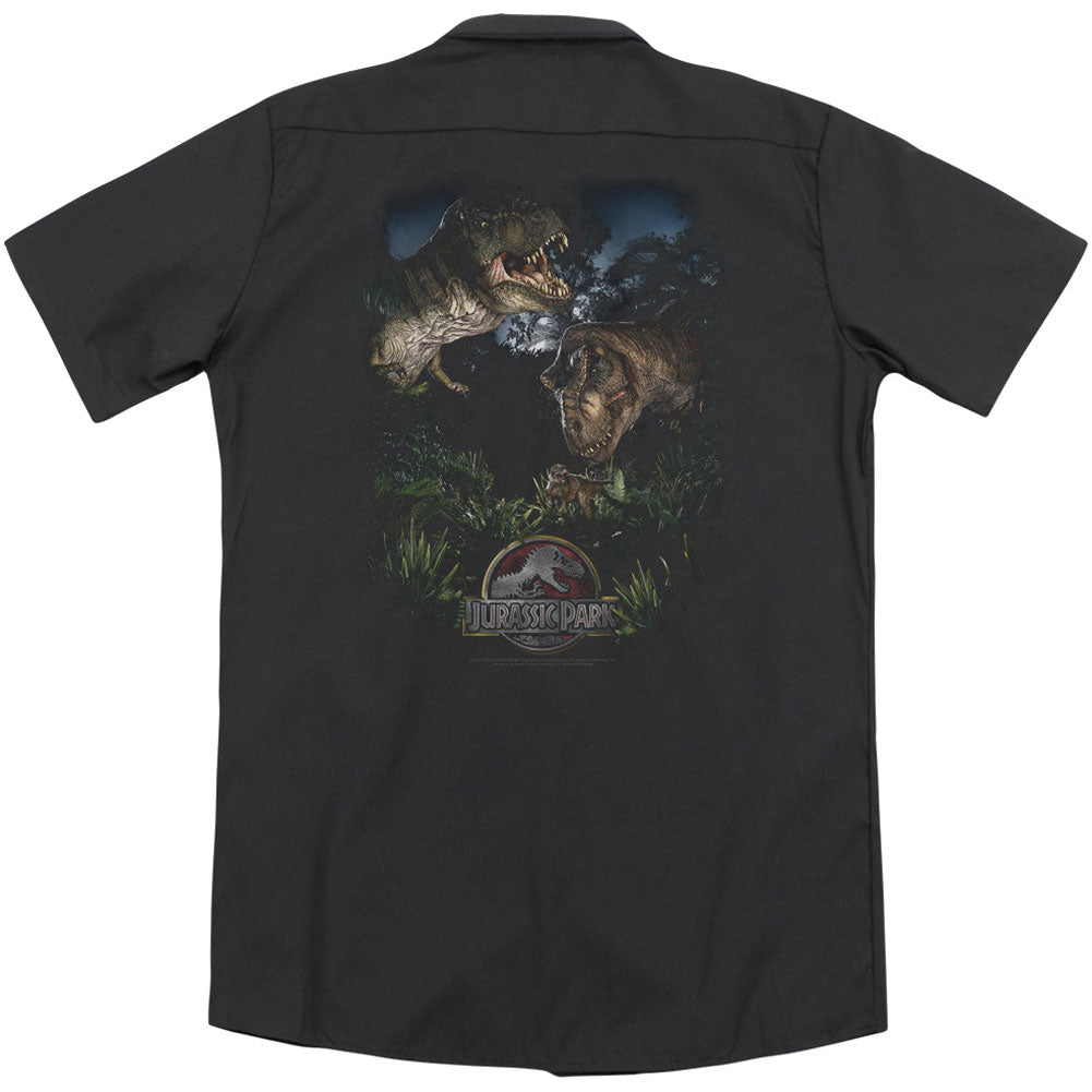 Jurassic Park Happy Family (Back Print) Workshirt