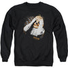 Pumpkin Mask Adult Sweatshirt