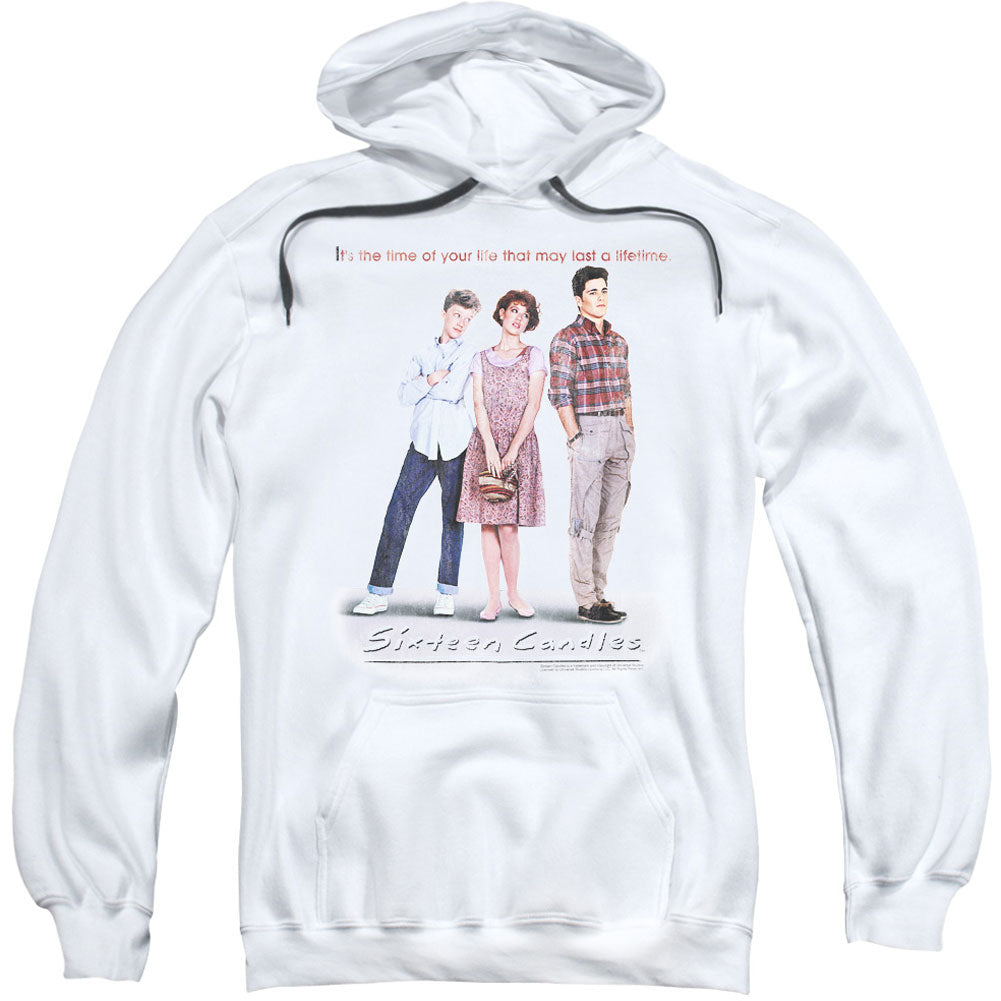 Sixteen Candles Poster Adult 25% Poly Hooded Sweatshirt