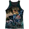 Dinos Gather Black Back Mens Tank