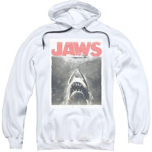 Jaws Classic Fear Adult 25% Poly Hooded Sweatshirt