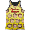 Curious Faces Black Back Mens Tank