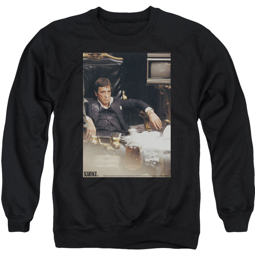 Scarface Sit Back Adult Sweatshirt