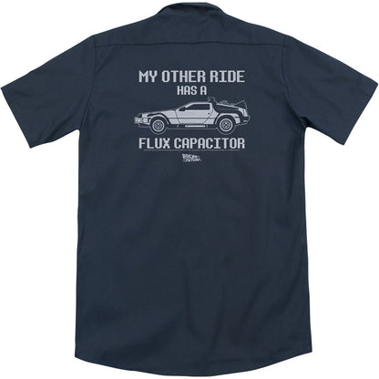Back To The Future Other Ride (Back Print) Workshirt