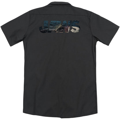 Jaws Logo Cutout(Back Print) Workshirt