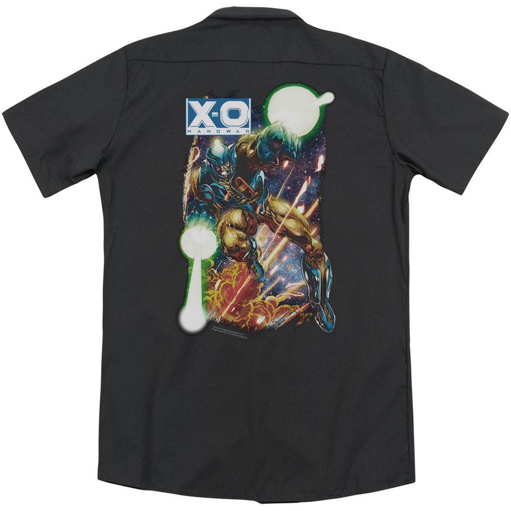 X-O Manowar Vintage Xo(Back Print) Workshirt