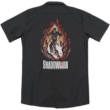 Shadowman Burst(Back Print) Workshirt