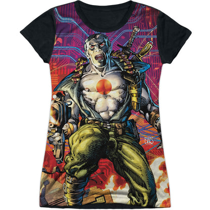 Cyber War Sublimation Junior Top