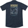 Rainy Night Ninjak(Back Print) Workshirt